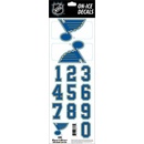 Sportstape ALL IN ONE HELMET DECALS - ST. LOUIS BLUES