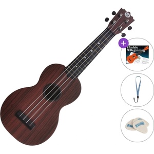 Pasadena WU-21W(BK) Standard SET Wood Grain (Black) Сопрано укулеле