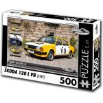 Retro cars - Puzzle Skoda 120 L VB (1987) II - 500 piese