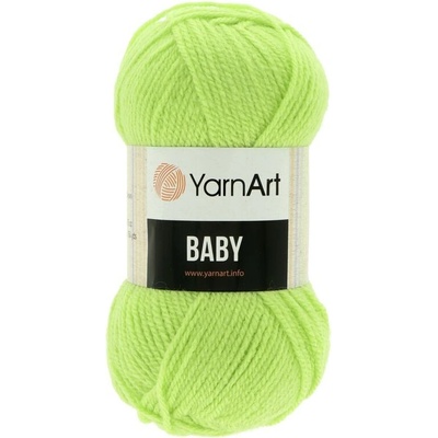 YarnArt Baby 13854 jasná zelená
