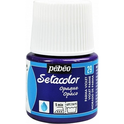 Farby na textil Pebeo Setacolor Light Fabrics 45 ml 29 Parma Violet