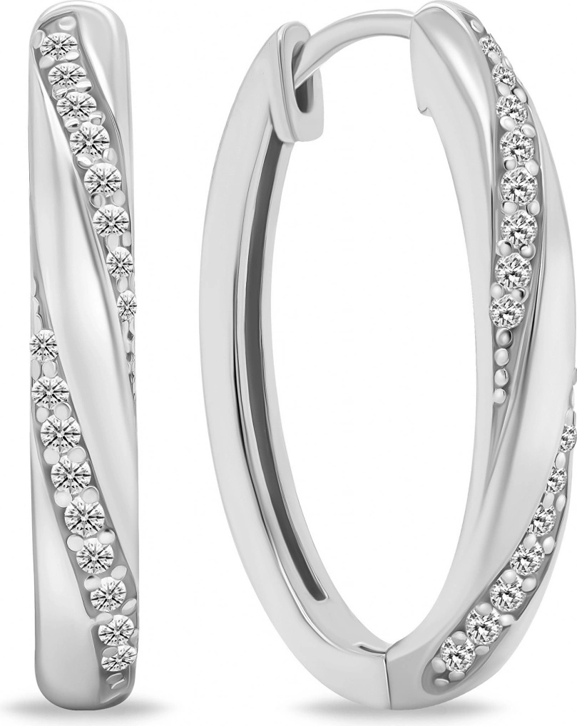 Brilio Silver náušnice EA661W
