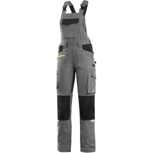 CXS Cxs stretch / Дамски градинарски панталон, еластични гащеризони - сиво/черно 40 (103002971040)