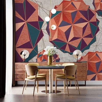 Art gift Фототапет Червени сфери