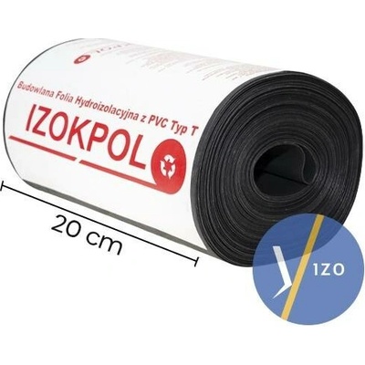 Základová fólie PVC IZOKPOL 1,2 mm, 20 cm