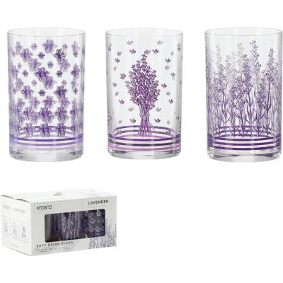 Pro-Tech shop pohárov Lavender Collection 6 x 250 ml