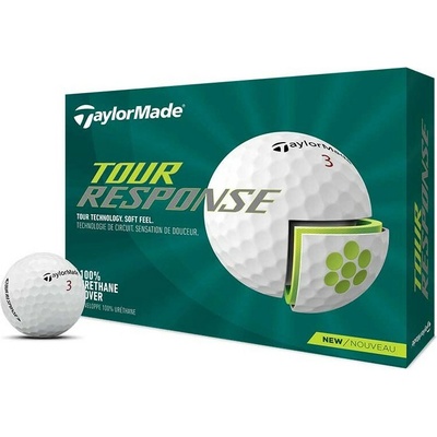 TaylorMade Tour Response bílé 12 ks