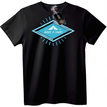 NOONEBRAND Тениска Направи Лагер! - 2XL, White