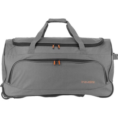 TRAVELITE Сак Travelite Basics fresh 89L Wheeled Duffle bag - Grey (Anthracite)