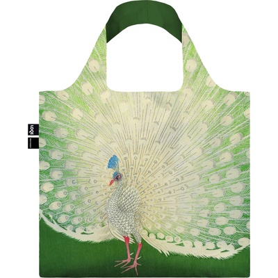 Чанта тип торба LOQI Museum Ohara Koson Peacock от рециклиран материал (OK.PE)