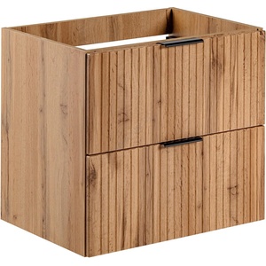 Comad ADEL OAK 82-60-B-2S - Шкаф за баня под мивка ADEL 57x60, 2 cm дъб (CM0062)