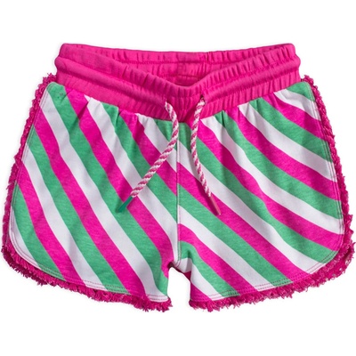Lemon BERET Dívčí šortky z bavlny AZALEA růžové