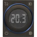 Vimar 30440. G Стаен ротативен термостат Linea, 100-240V 2M, с циферблат, Black, Vimar (VM30440.G)