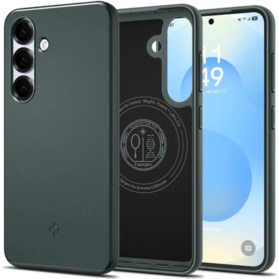 Spigen Thin Fit Mag Case за Samsung Galaxy S25 - зелен (8809971238250)