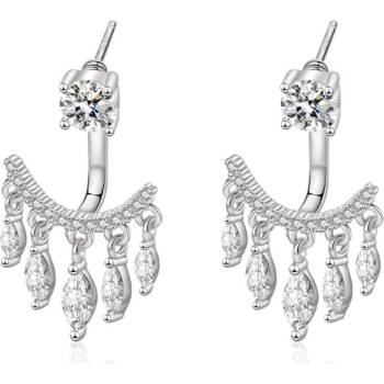 Silenti Jewelry Сребърни обеци "Вежливост