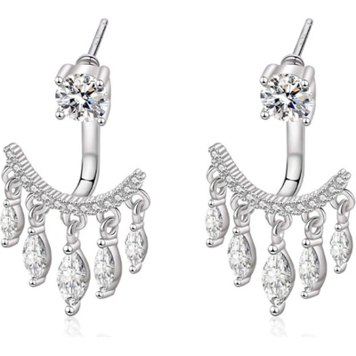 Silenti Jewelry Сребърни обеци "Вежливост