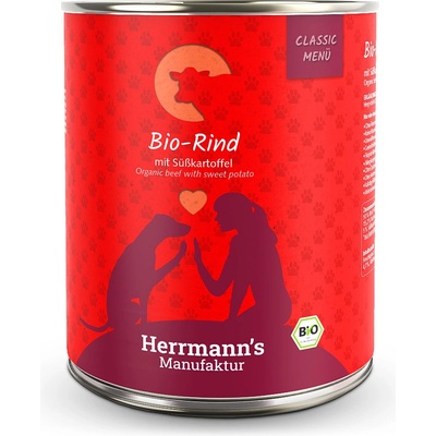 Herrmann's Bio Hovězí s batáty 800 g