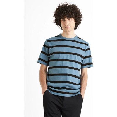 Celio Синя тениска на райета Celio Beboxar Celio | Sin | МЪЖЕ | S