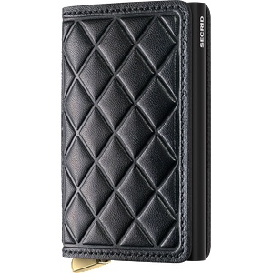 Secrid Slimwallet Premium Emboss Diamond Black