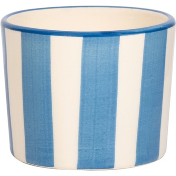 Zafferano Чаша халба Lido Righe раирана 230 мл синя (RIG0101)