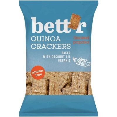 Bett’r Bio Krekry z quinoy s příchutí uzené papriky 100 g