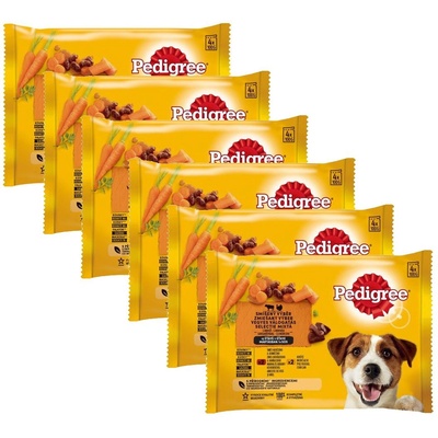 PEDIGREE микс консерви в сос 6 x (4 x 100 г)