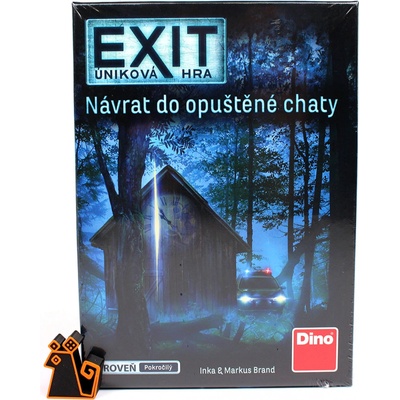 DINO EXIT Úniková hra: Návrat do opuštěné chaty – Hledejceny.cz