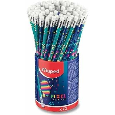 Maped Pixel Party tvrdosť HB 72 ks