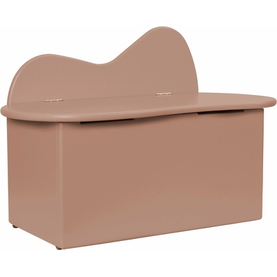 Ferm Living Dětská úložná lavice Slope Rose