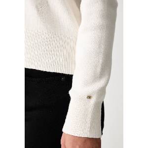 Tommy Hilfiger пуловер дамски от памук (WW0WW52298)