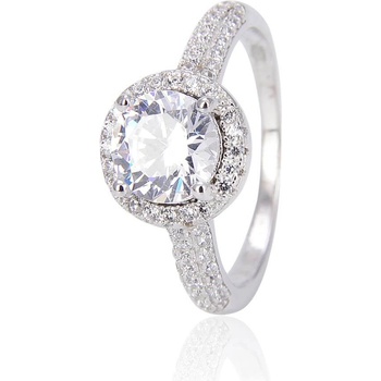 Silenti Jewelry Сребърен пръстен "Морско Сияние" - 5 - 49мм (15.6мм диам. )