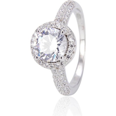 Silenti Jewelry Сребърен пръстен "Морско Сияние" - 5 - 49мм (15.6мм диам. )