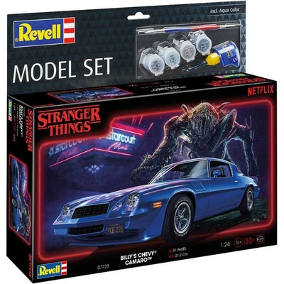 Revell Chevy Camaro Z/28 Stranger Things Model Set 1:24