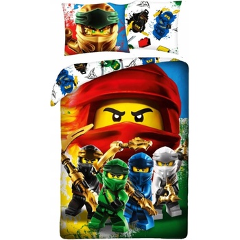 Halantex Obliečky Lego Ninjago bavlna 140x200 70x90