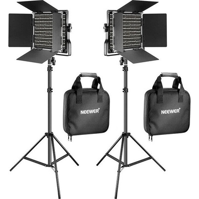 Neewer 660 Bi Color LED, dvě žárovky 40W 3200-5600K