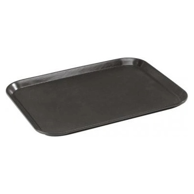 APS Obdélníkový tác GN 1/1 530x325 mm černý Rutschfest černá