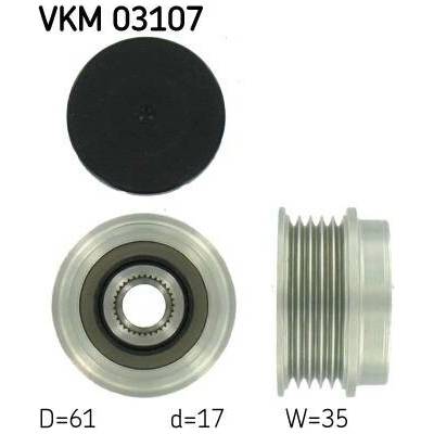 SKF Předstihová spojka VKM03107