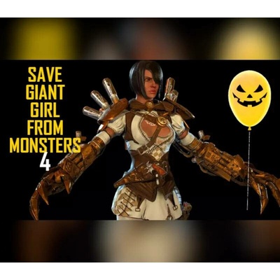 Save Giant Girl from monsters 4