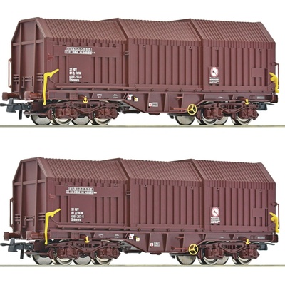 Комплект от два вагона с телескопични покриви, Öbb vi (6600132)