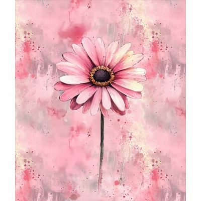 Takoy Počesaná teplákovina Takoy PANEL 360g gerbera