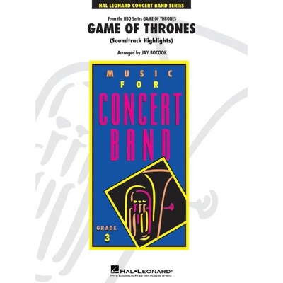 Soundtrack Highlights from Game of Thrones Hra o trůny noty pro školní orchestr, party, partitura