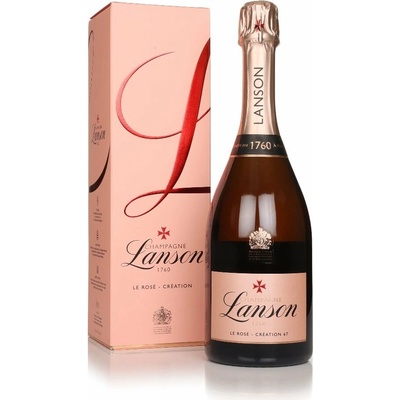 Champagne Lanson Le Rose 12,5% 0,75 l (holá láhev)