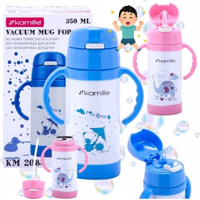 Kamille termohrnek nerezová ocel 350 ml bílý potisk