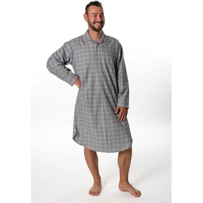 Luiz pánská noční košile Hubert M535 flanelová