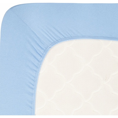 Andrea Simone prestieradlo Jersey Lycra boxspring modré 180x200