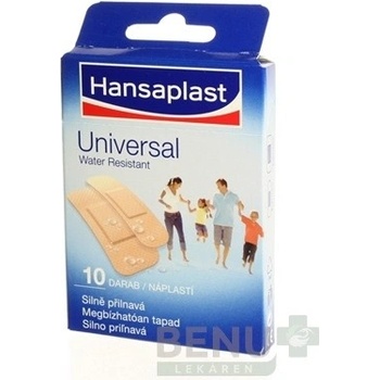 Hansaplast UNIVERSAL náplasť vodeodolná 10 ks