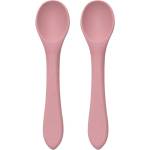 Lorelli Силиконови лъжички Lorelli - Natural, 2 броя, Deep Pink (10230690002) - baby