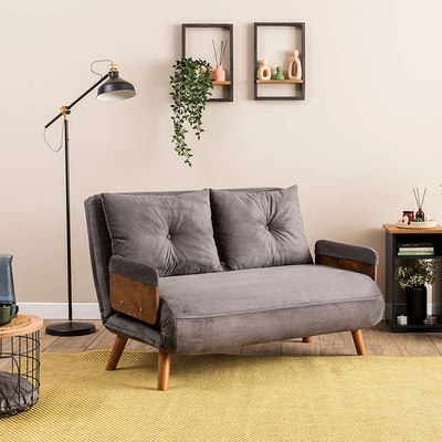 ASG Разтегателен диван cosmo - сив (8684283785469)