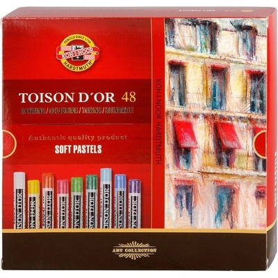 Koh-i-noor Pastely TOISON D'OR Soft 48