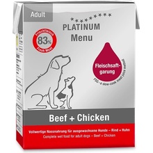 Platinum Natural Menu Adult Beef & Chicken 185 g